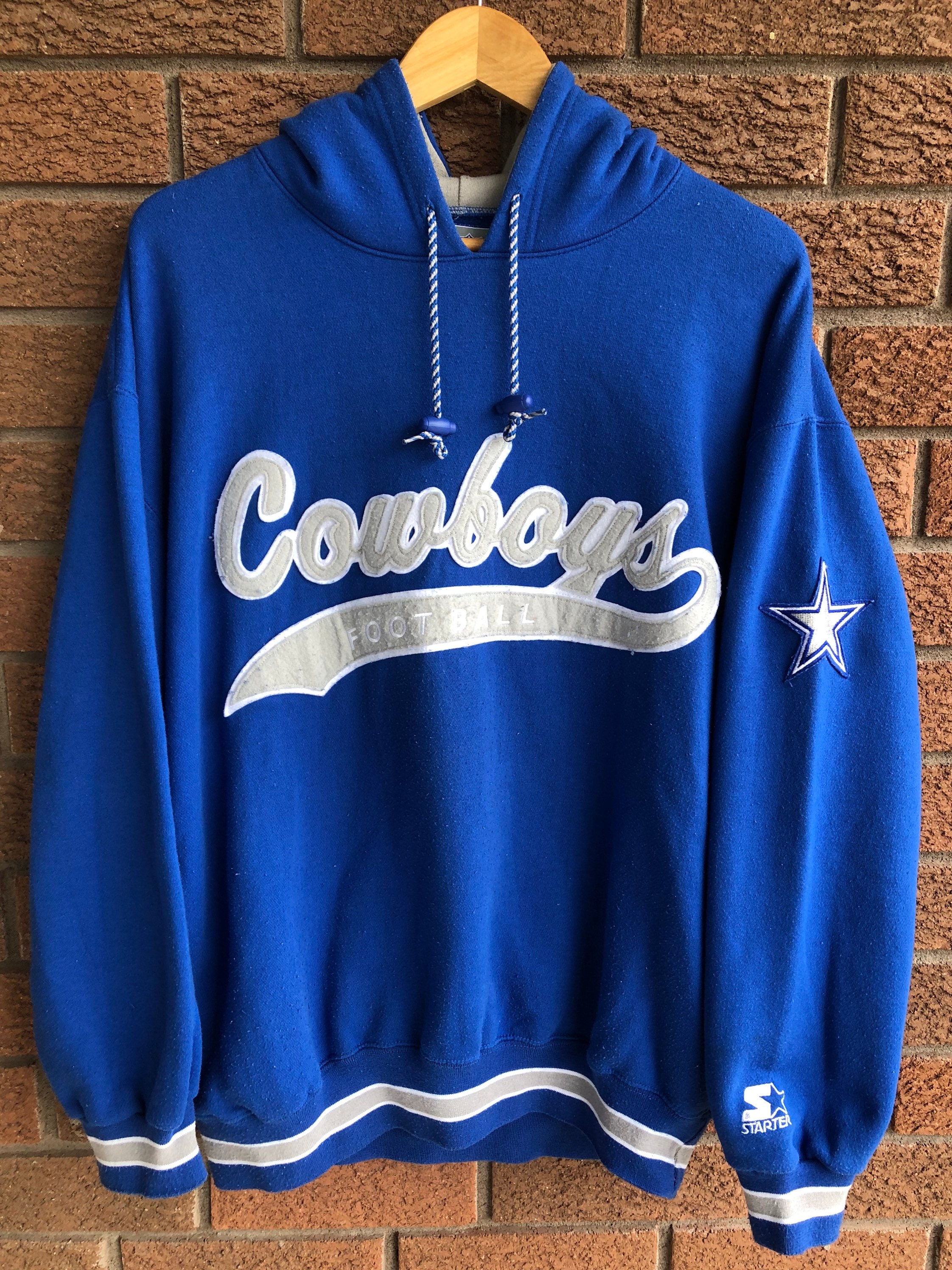 Vintage Dallas Cowboys Starter Hoodie Etsy