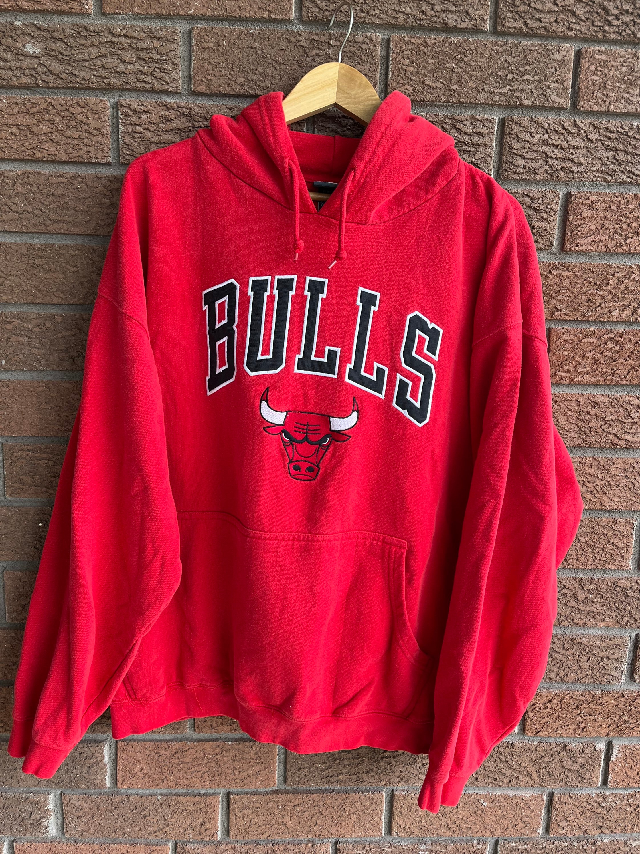 NBA Team Graphic Chicago Bulls Pullover Hoodie D01_373