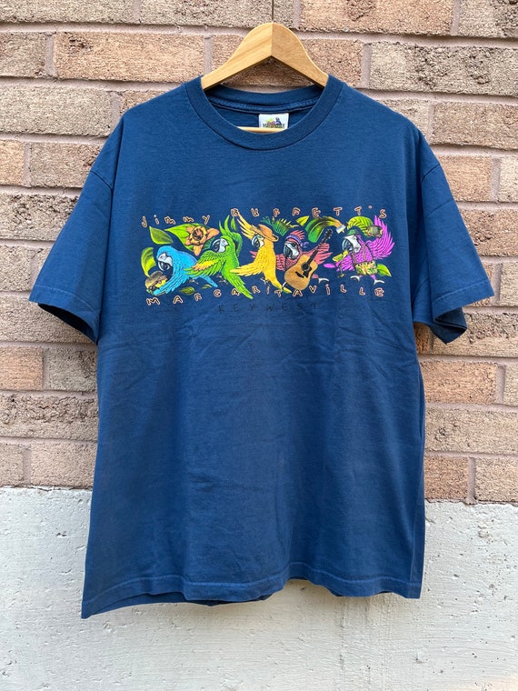 T-shirt Homme Orange XL Parrot Heads Tampa Bay 06 Key West - Occasion Très Bon état