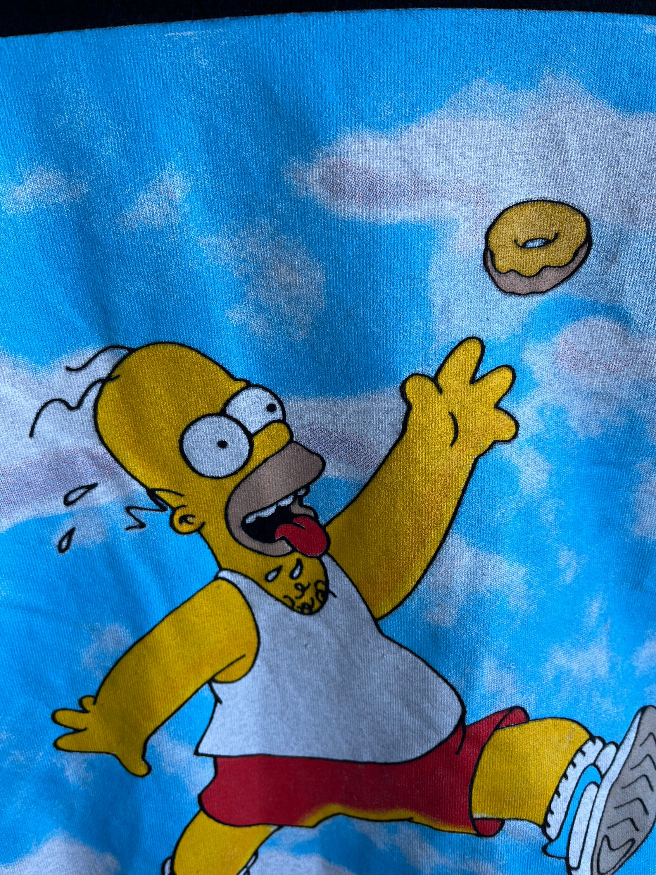Vintage Air Homer Just Donut Simpsons T-shirt - Etsy