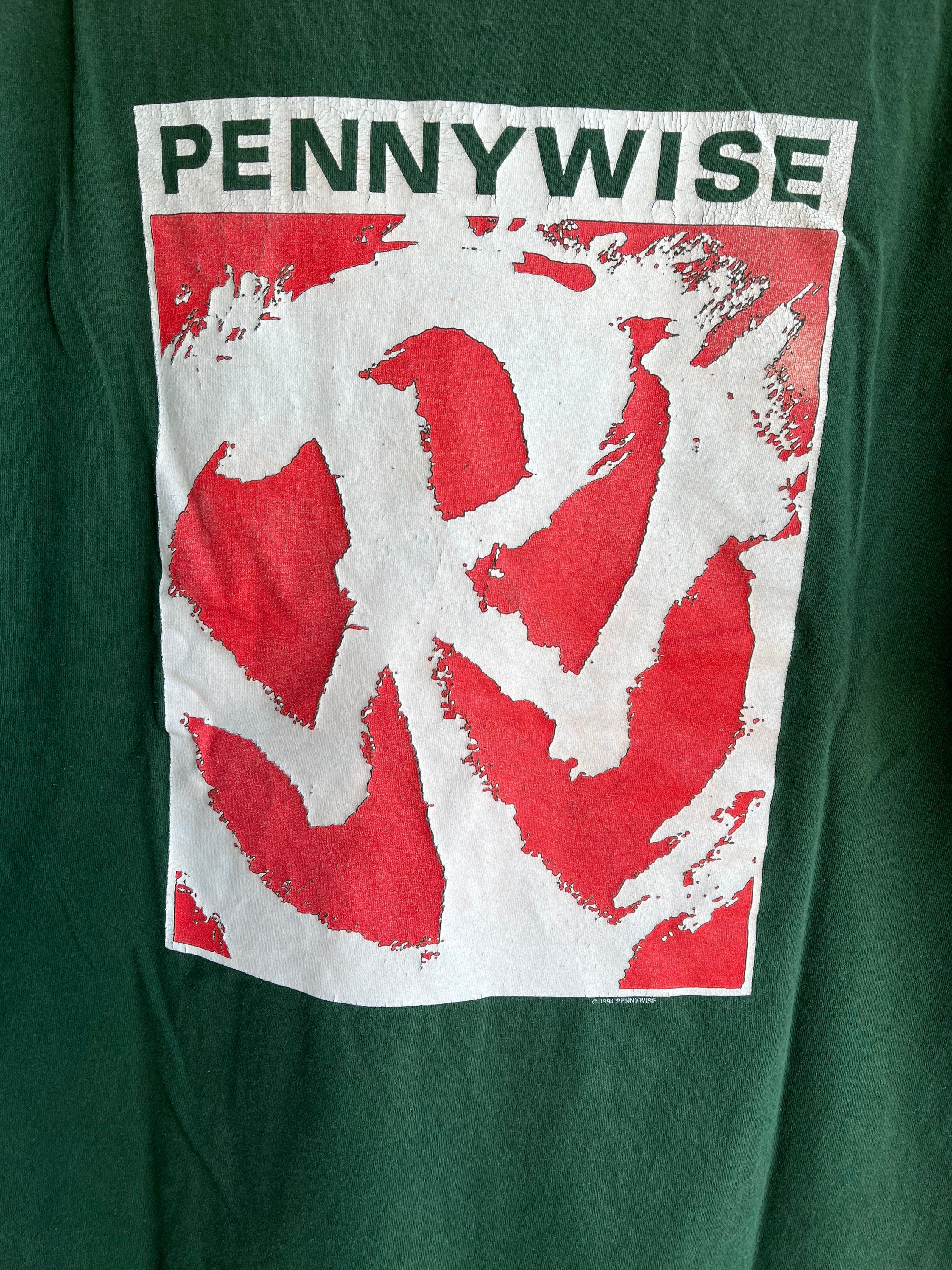 Vintage Pennywise 1994 Band T-shirt - Etsy