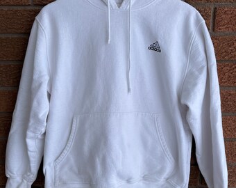 adidas Originals Small Logo Hoodie - White