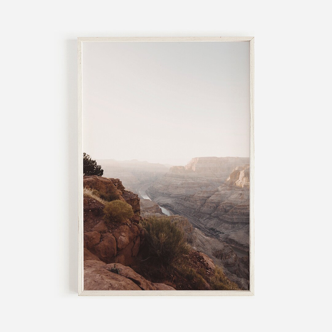 Grand Canyon Photo Print, Colorado River Wall Art, Desert Landscape