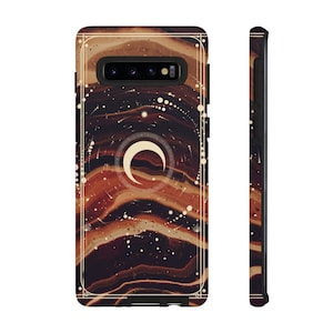Dune Inspired Phone Case - Earth and Moon Aesthetic - Tough Case - For Most Phone Types