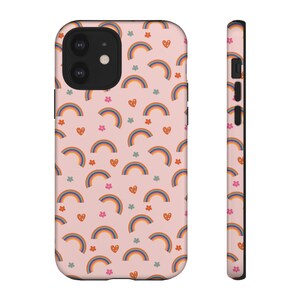 Pink Rainbow Phone Case, Tough Case for all Phone Types