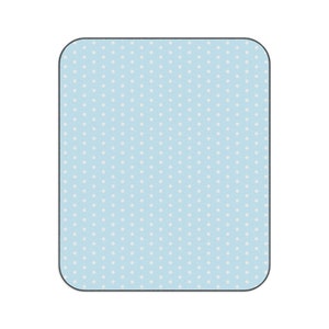 Blue Polka Dot Beach and Picnic Blanket l Vintage Themed Picnic Blanket l Waterproof Picnic Blanket