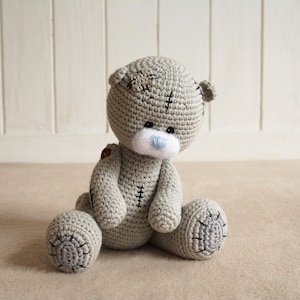 Crochet Teddy Bear Pattern, Memory Bear Pattern, Crochet Bear Pattern, Teddy Bear Crochet Pattern