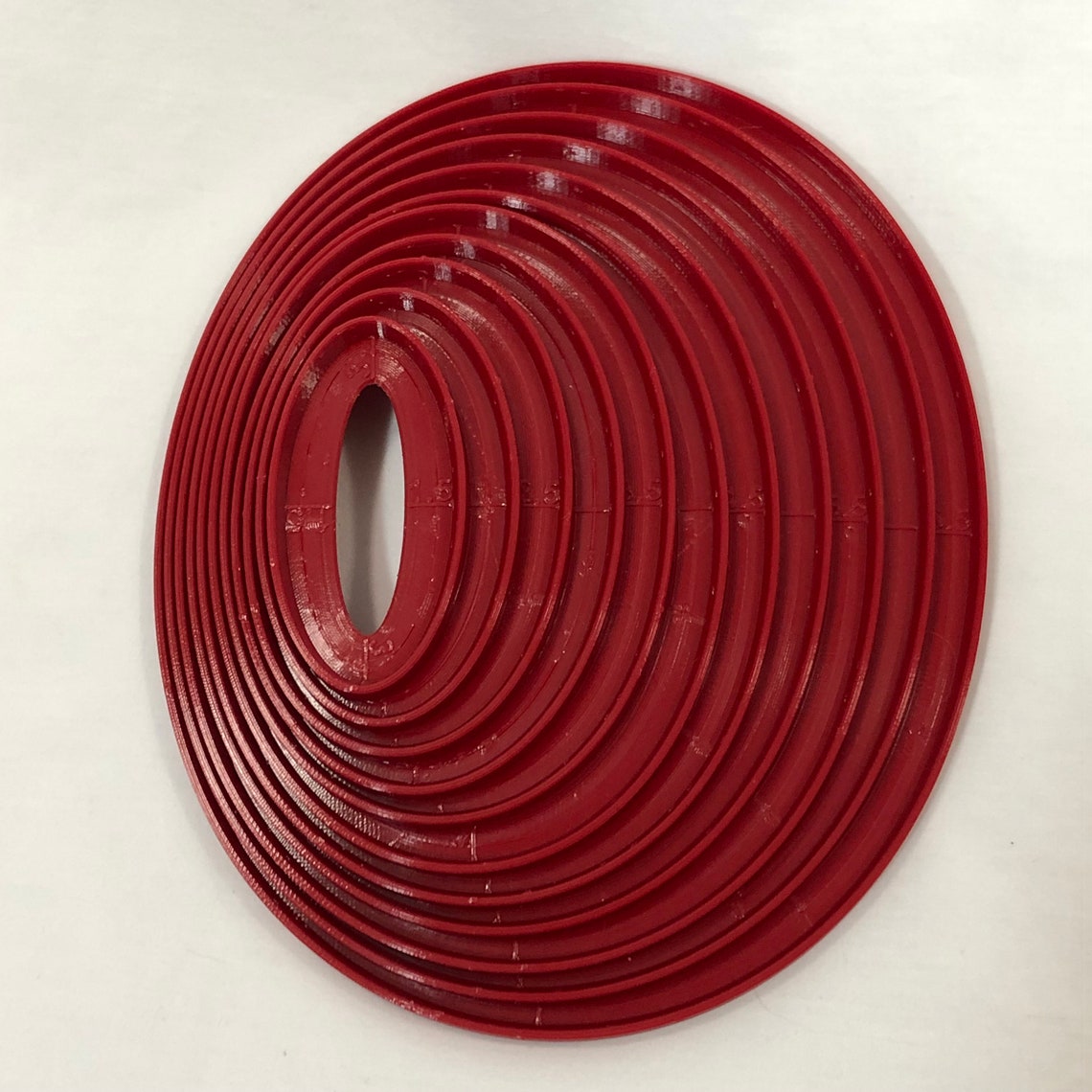 Oval Quilting Rulers 11 Piece Set Multiple Colors By Etsy