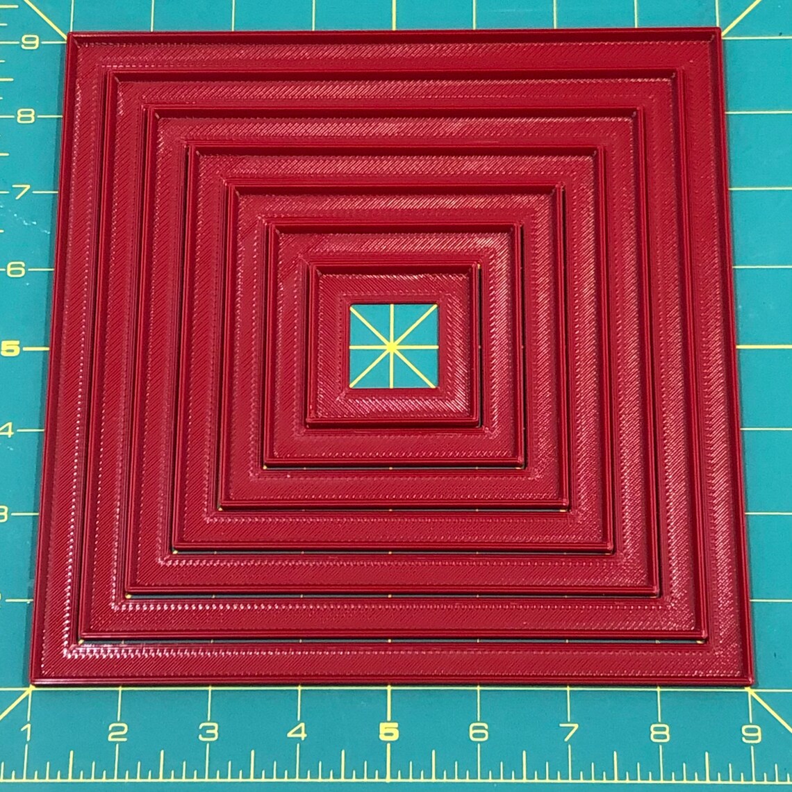 Square Quilting Rulers 7 & 14 Piece Sets Multiple Colors By Etsy