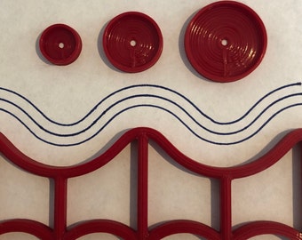 Echo Marking Discs, Quilting Ruler Tool,  By AlconyDesigns