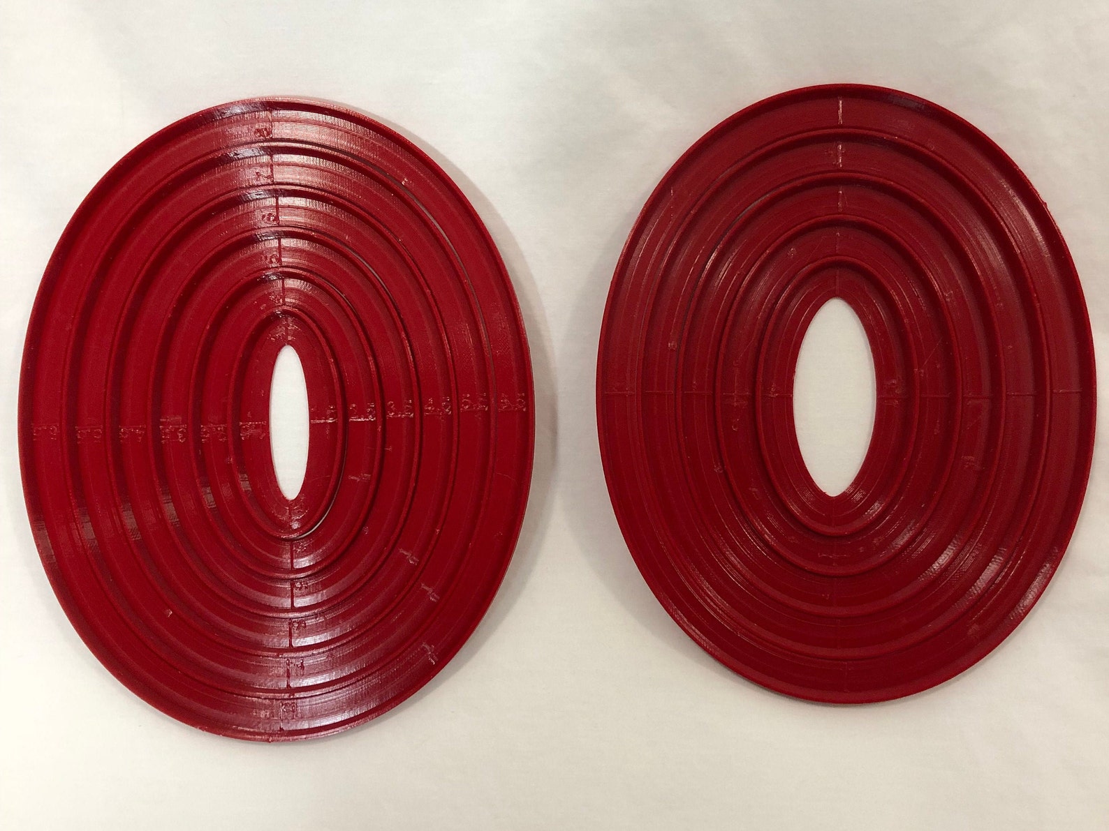 Oval Quilting Rulers 11 Piece Set Multiple Colors by Etsy