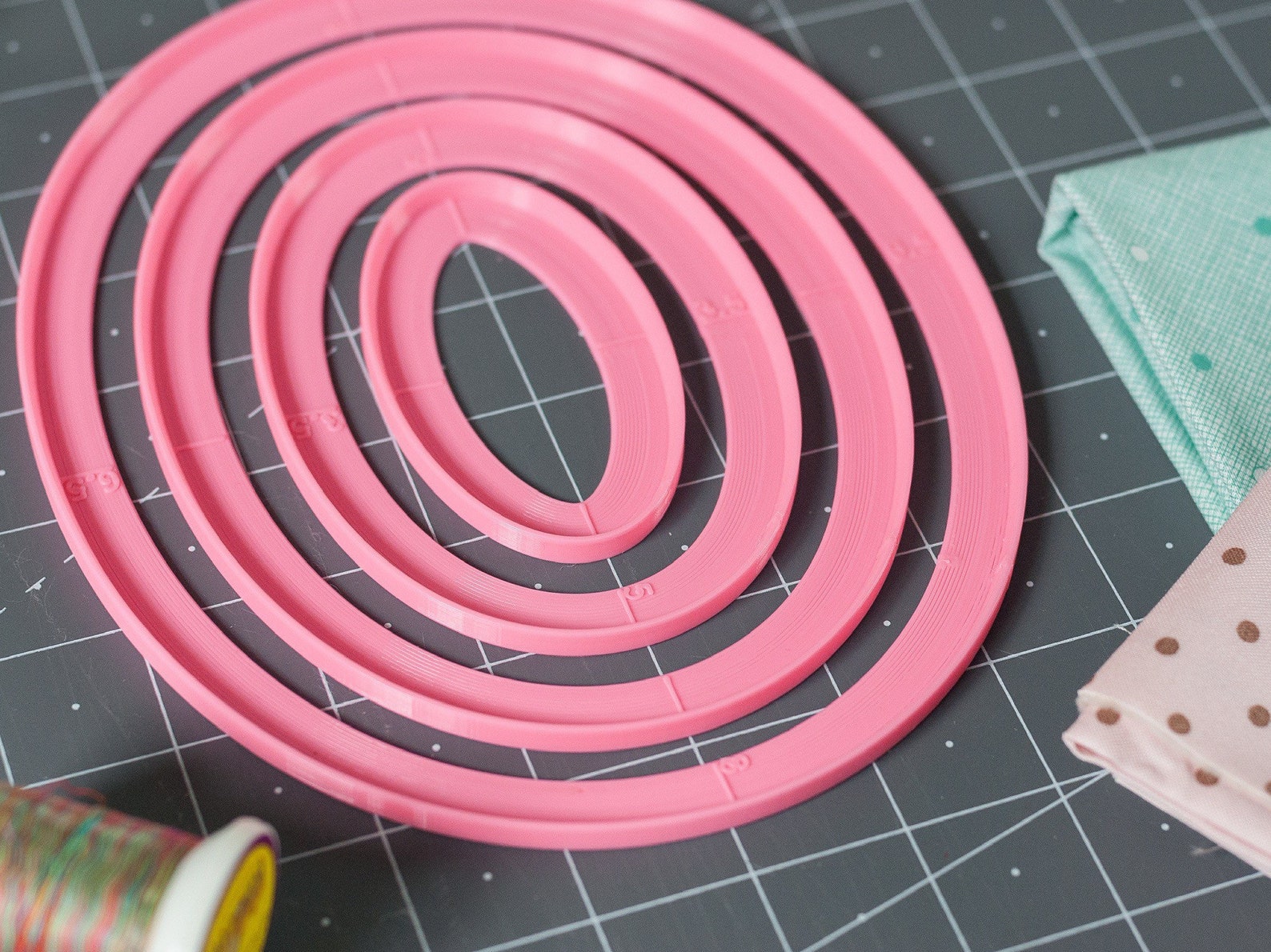 Oval Quilting Rulers 11 Piece Set Multiple Colors by Etsy