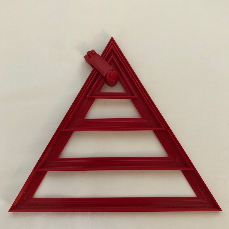 Triangle Quilting Rulers 4 Piece Set Multiple Colors by Etsy