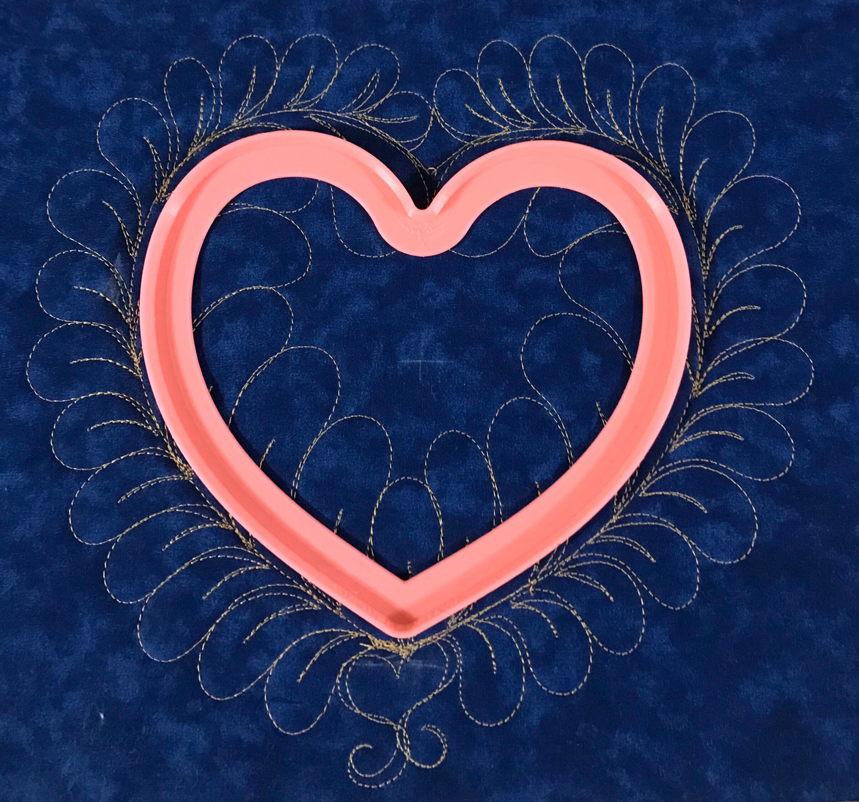 Small Heart Ruler Heart Shaped Quilting Rulers