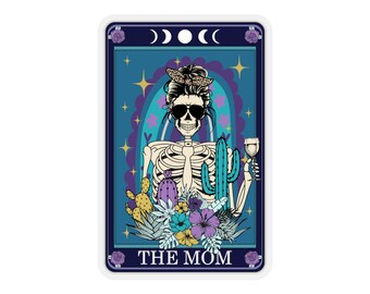 Sarcastic Tarot Card Sticker - Hilarious Divination with a Twist!