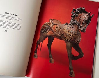 Libro de mesa de centro "Tesoros del arte popular estadounidense" de 1979.