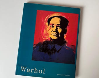 Libro de arte vintage de Andy Warhol – Colección de Arte Pop de Ediciones Polígrafa