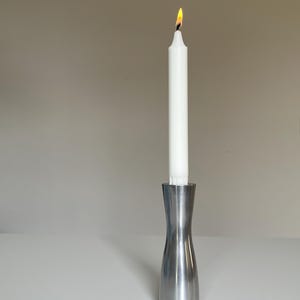Vintage Erika Pekkari IKEA Aluminum Candleholder - 1990s Scandinavian Design
