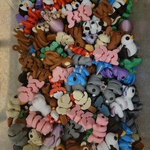 3D Printed Articulated Fidget Animal 10 Pack, Sensory Assorted Animal Toys, Great Gift
