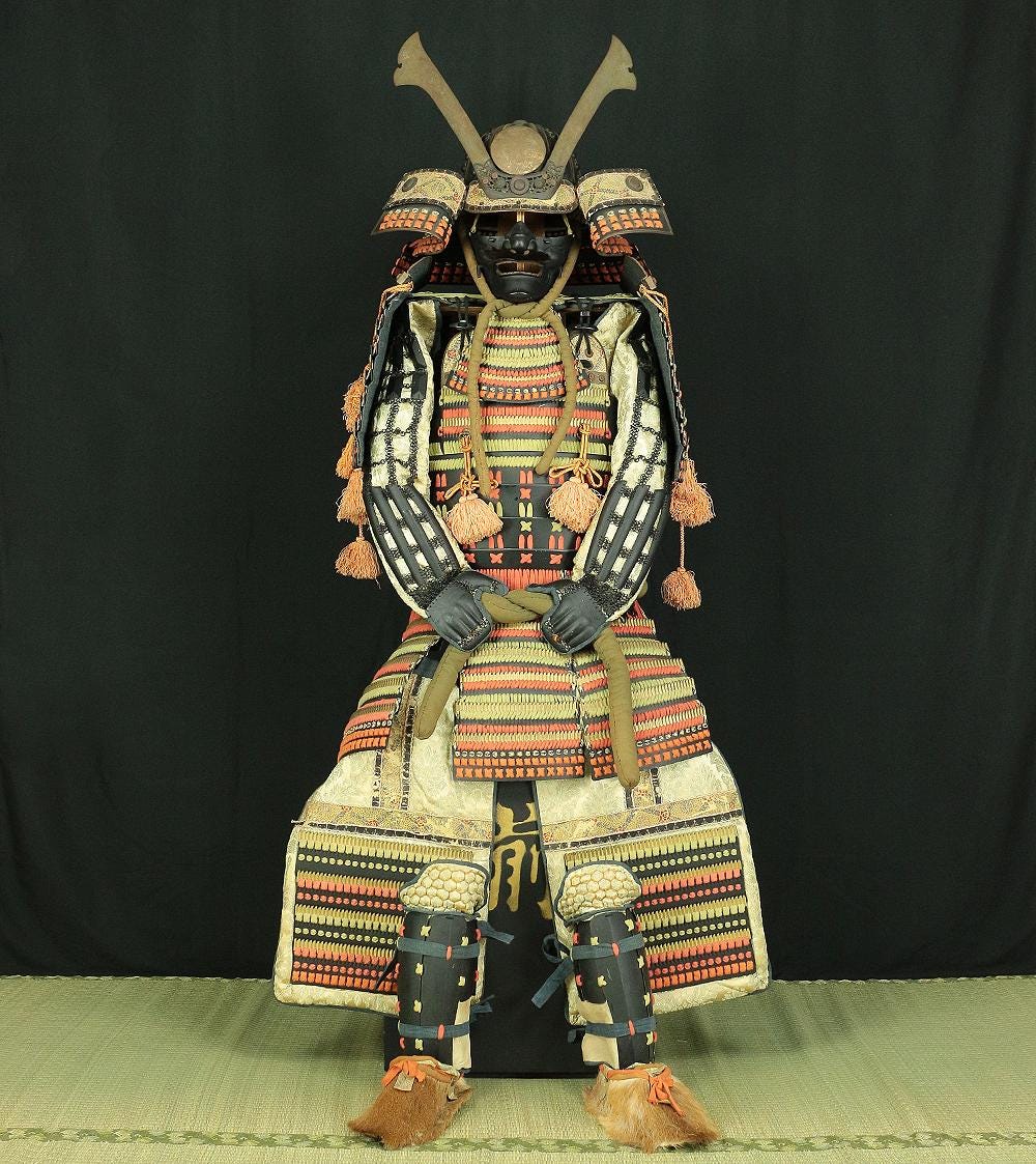 甲冑ホワイトメタルキット 清々しい 54mm 