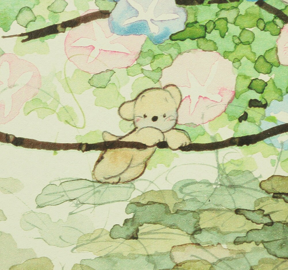 中島潔 Nakashima Kiyoshi (b1943) Japanese Art Lithograph「夏の詩