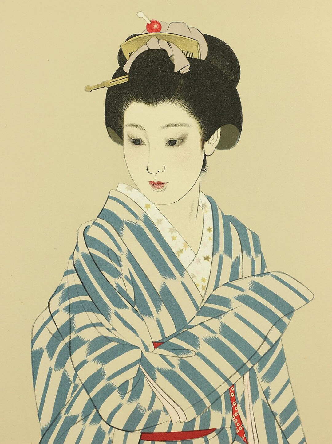 まつうらページ 志村立美 Shimura Tatsumi (1907-1980) Japanese Lithography
