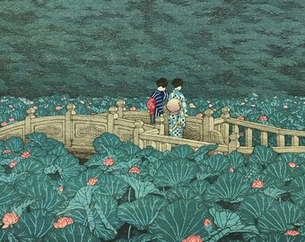 芝大門 川瀬巴水作品 HK8-20 後摺 - 美術品・アンティーク・コレクション