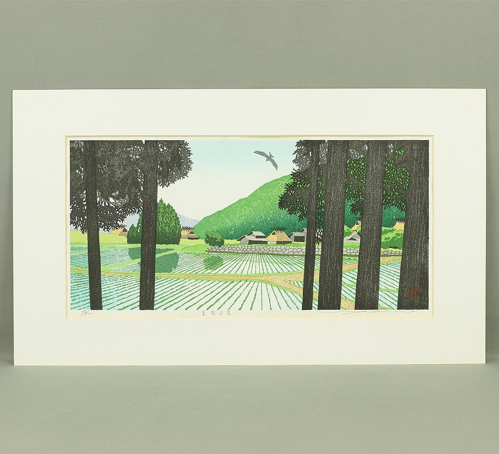 佐野せいじ 佐野せいじ (1959年生) 原画 4cps 「里山の四季」 69/500