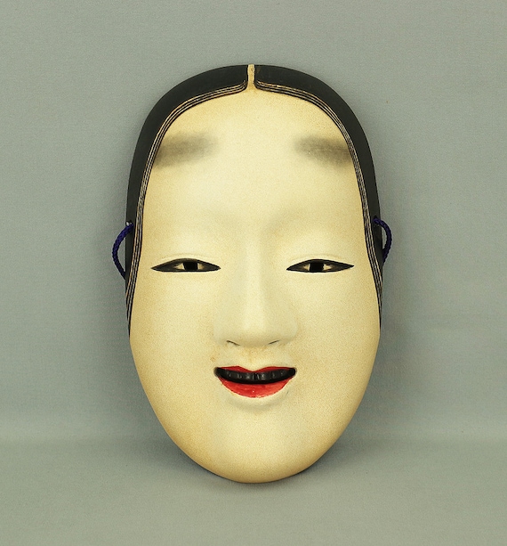 敏郎 Toshiro 能面 3枚セット 日本の能楽 木彫りマスク - 翁 小面 V980