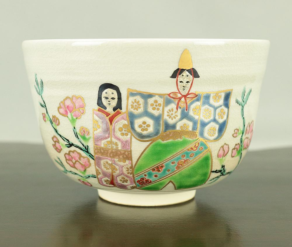 押小路 Oshikoji 京焼 Kyo Ware 'tachihina (standing Hina