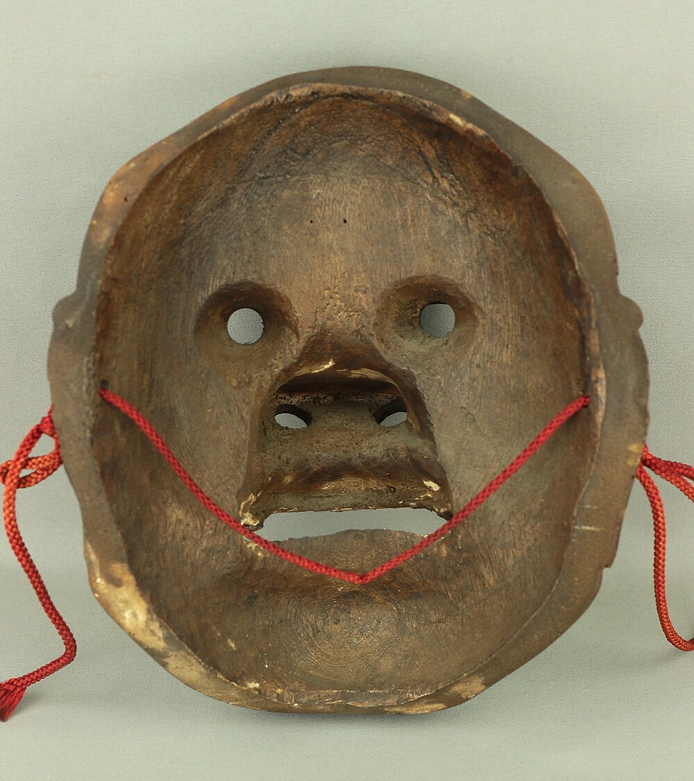 絵 「MASK」 Shishiguchi 獅子口 Mask / Japanese Traditional Noh Play
