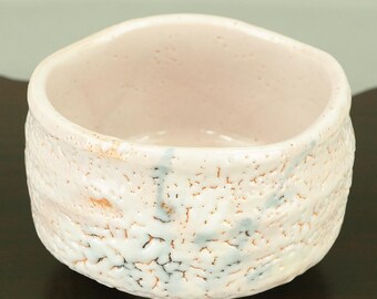 創陶園 Sotoen Mino ware '紅志野茶碗 Red Shino Tea Bowl' with