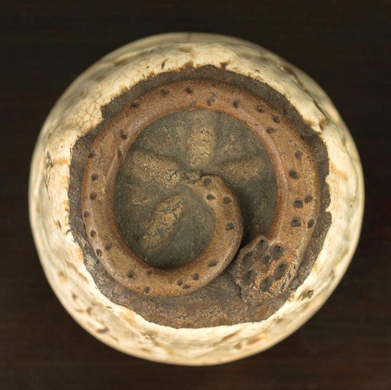 大田垣蓮月 太田垣蓮月 (1791-1875) 釘彫和歌ぐい呑み さかずきみやこ