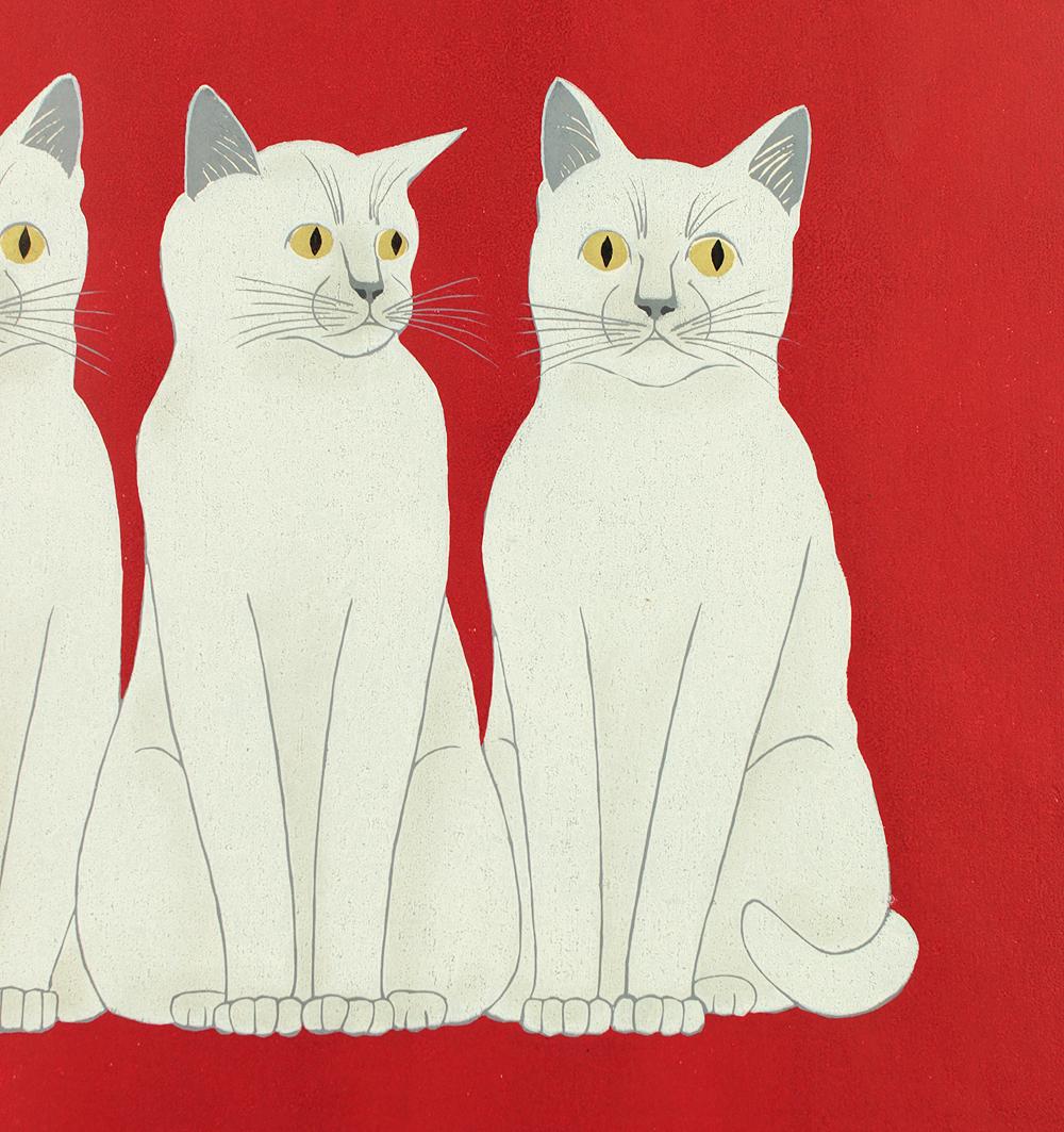 西田忠重 西田忠重 (b1942) オリジナル木版画「兄弟 (W) 4」 - 11/120