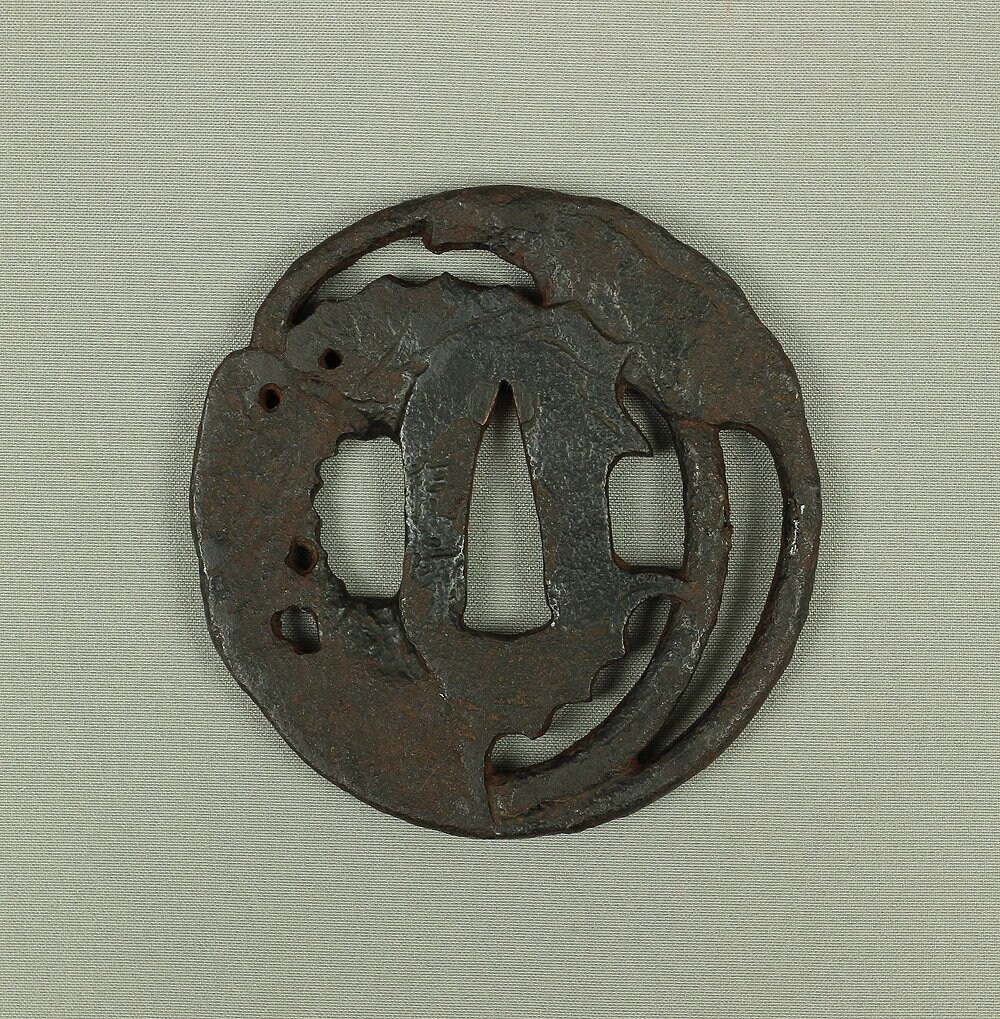 Iron tsuba - Etsy 日本