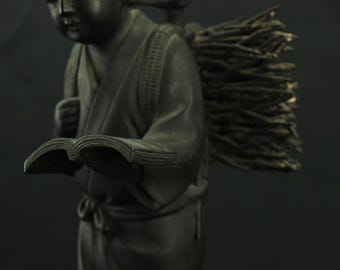 二宮金次郎・二宮尊徳 銅像 45 cm 6.2kg 置物 VA746 - Etsy 日本