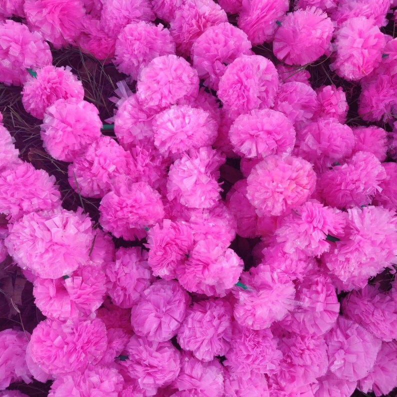 200 Wholesale Artificial Marigold Flower Decor Garlands Vine Etsy