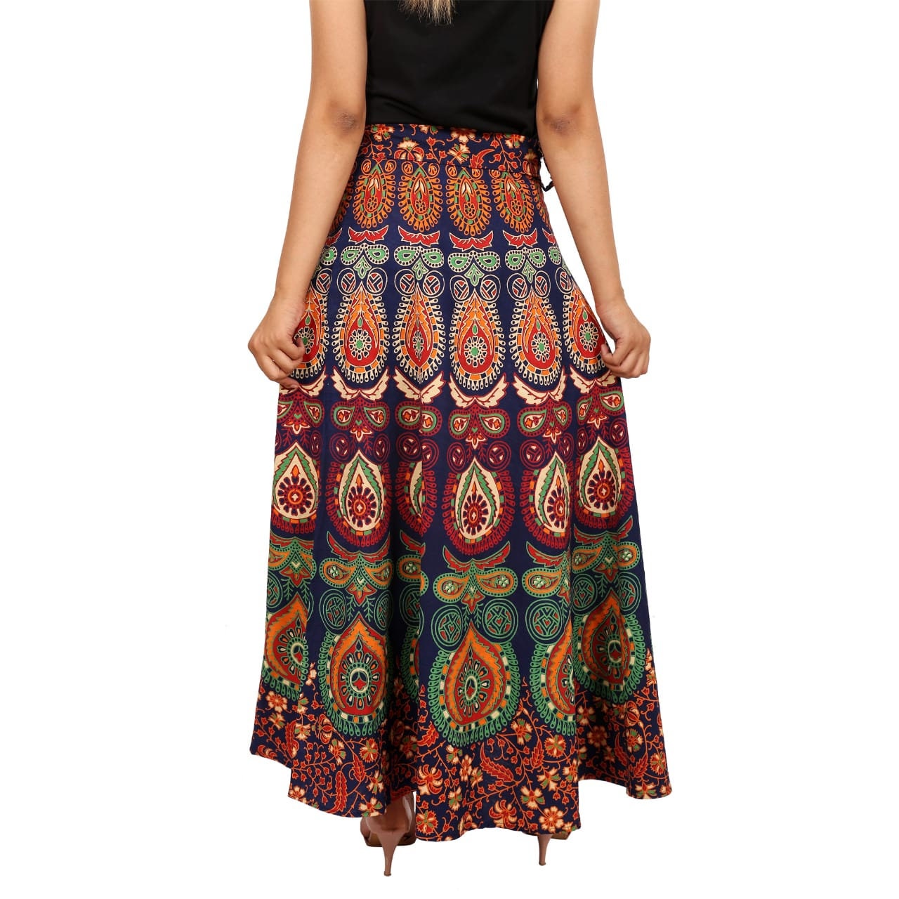 Indian Boho Skirt Wrap Skirt Boho Maxi Skirts Mandala Maxi | Etsy