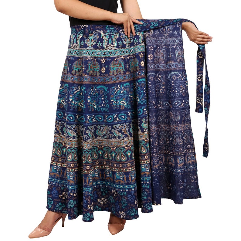 Indian Boho Skirt Wrap Skirt Boho Maxi Skirts Mandala Maxi Etsy