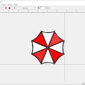 Umbrella Corp patch embroidery design | DIGITAL FILE