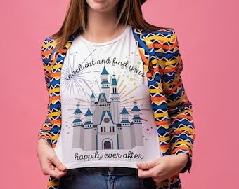 Happily Ever After Tee | Fireworks Shirt | Theme park shirt | Magical Tee