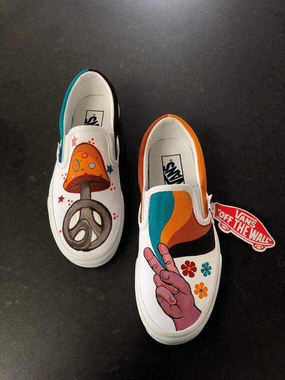 vans custom with picture