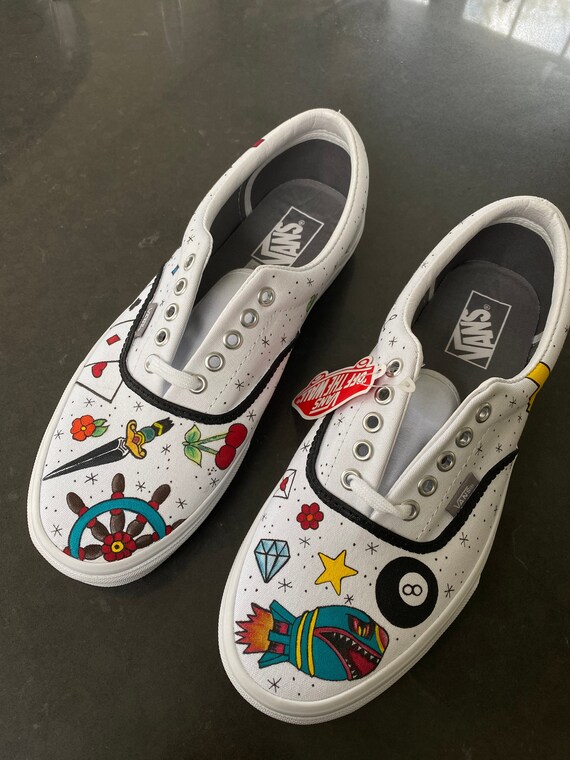 vans shoes tattoo design