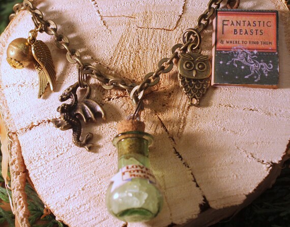 Harry potter charm sale necklace