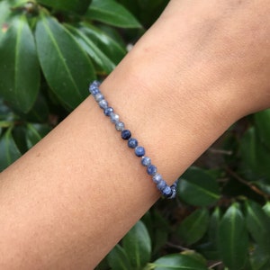 Raw sapphire bracelet hotsell