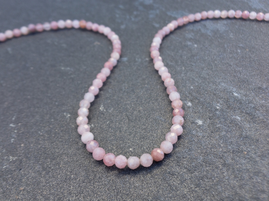 Pink Quartz Charm Necklace