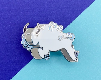 Flying Bison Whistle Hard Enamel Pin | Enamel Pin