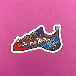 Jepp! Kletterschuh | Vinyl-Aufkleber | Klettern | Bouldern