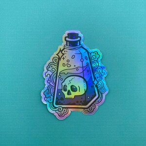 Draught of the Living Death Potion | Holographic Sticker | Wizard