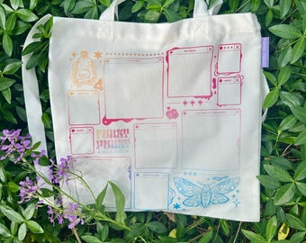 Enamel Pin Display Tote Bag | Ita Bag Pin Collector | Canvas Tote | Pin Board Bag